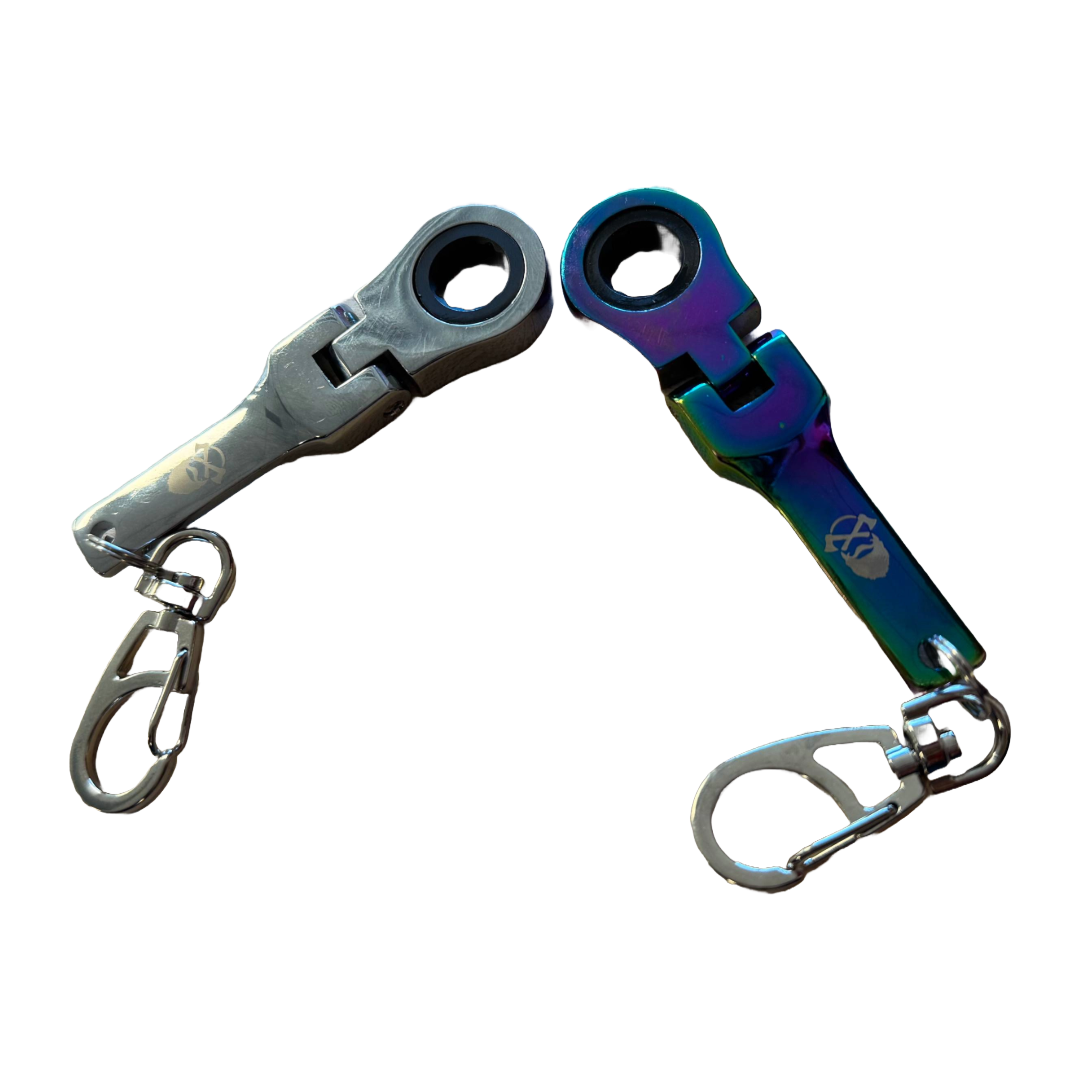 Bad Hans 10mm. Ratcheting Wrench Key Chain