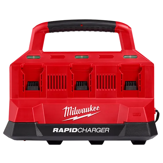 Milwaukee M18™ PACKOUT™ Six Bay Rapid Charger
