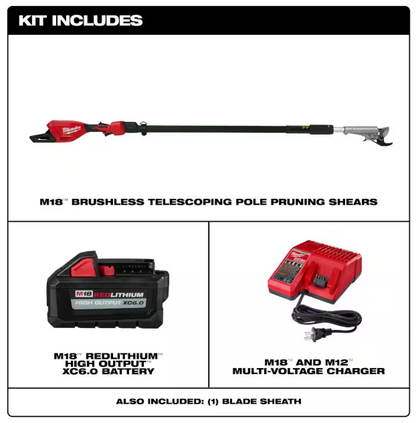 Milwaukee M18™ Brushless Telescoping Pole Pruning Shears