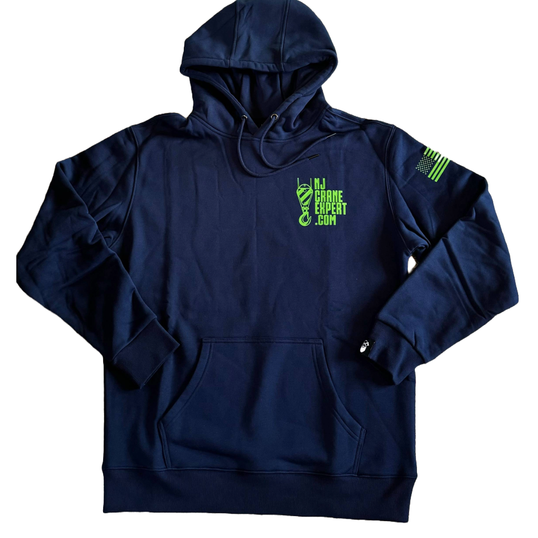 NJ Crane Expert Hoodie - Blue