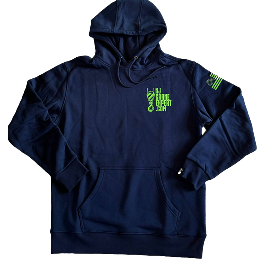 NJ Crane Expert Hoodie - Blue