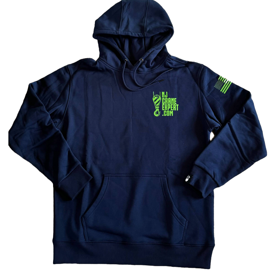 NJ Crane Expert Hoodie - Blue