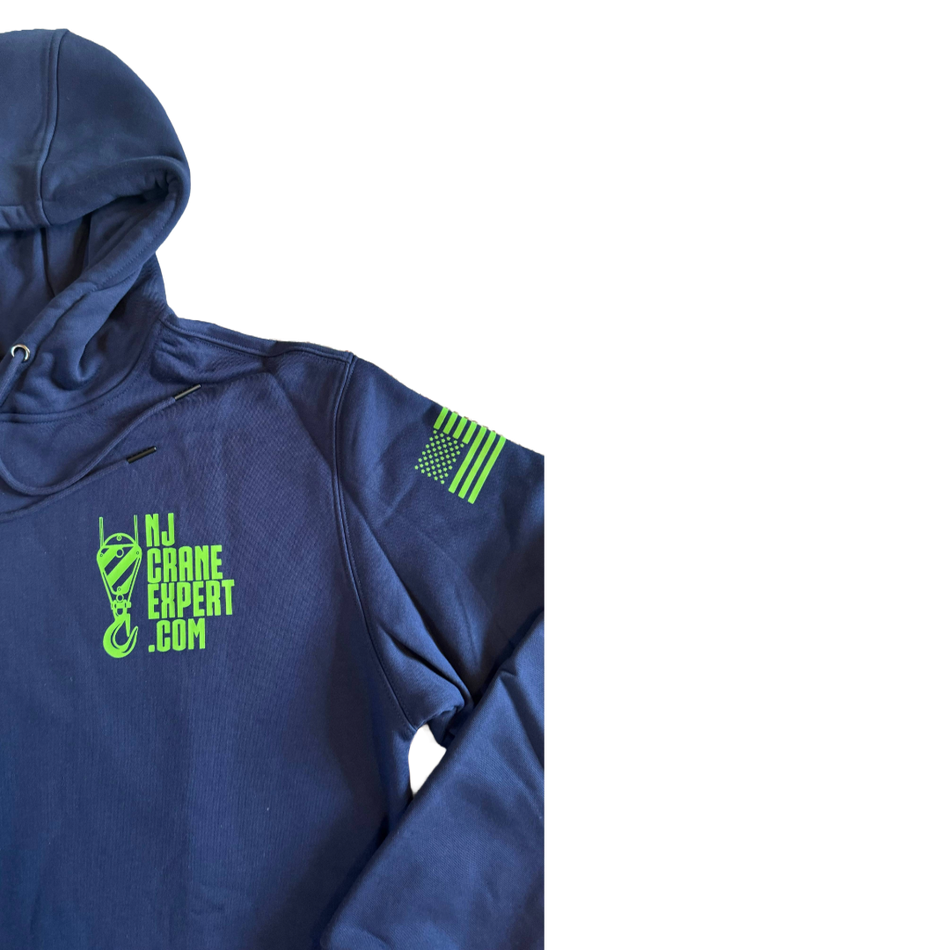 NJ Crane Expert Hoodie - Blue