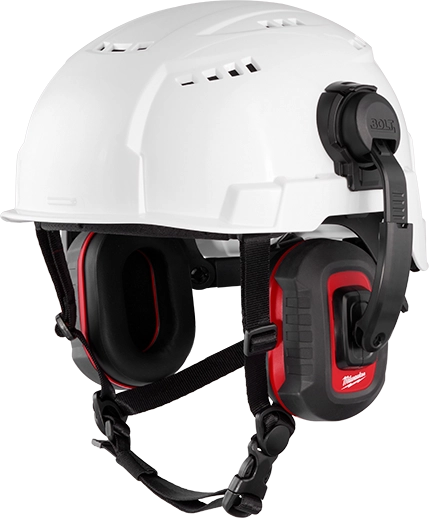 Milwaukee BOLT™ Earmuffs with Noise Reduction Rating of 24 dB