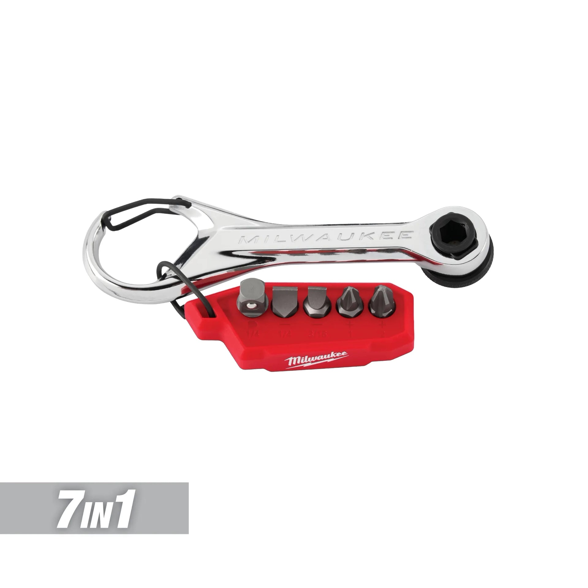 Milwaukee 7-in-1 Multi-Bit Mini Ratchet – NJ Crane Expert