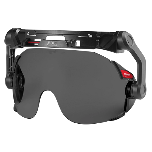 Milwaukee BOLT™ Eye Visor - Dual Coat Lens (Compatible with Milwaukee® Safety Helmets)