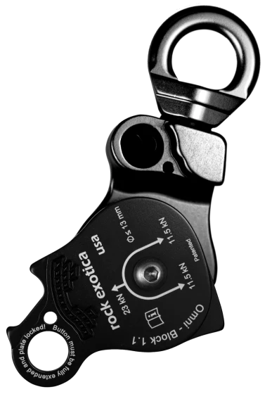 Rock Exotica Omni-Block 1.1" Single Pulley